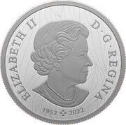 30 Dollars In the name of Elizabeth II; Vantage Point – Bald Eagle obverse image