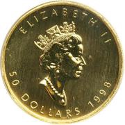 50 Dollars - Elizabeth II 3rd Portrait; GML Bullion Coinage obverse image