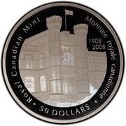 50 Dollars - Elizabeth II Royal Canadian Mint, Canada, 2008 reverse image