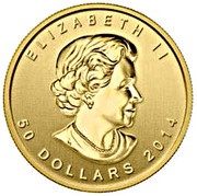 50 Dollars - Elizabeth II Five Blessings; Gold obverse image