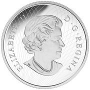 50 Dollars - Elizabeth II Murano Maple Leaf obverse image