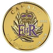 50 Dollars - Elizabeth II GML fractionnal set; 1 oz, Canada, 2016 reverse image