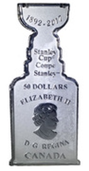 50 Dollars - Elizabeth II Stanley Cup 125th Anniversary obverse image