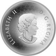 50 Dollars - Elizabeth II Maple Leaves in Motion obverse image