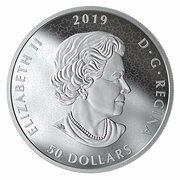 50 Dollars - Elizabeth II Symbolic Canada obverse image