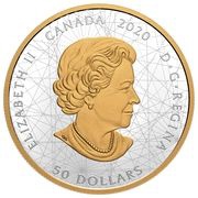 50 Dollars - Elizabeth II The Four Winds Pathfinders In Canada obverse image