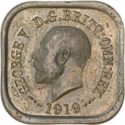 1 Penny - George V Kookaburra Pattern - Type 4 obverse image