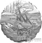 50 Dollars - Elizabeth II Franklin's Lost Expedition, Canada, 2020 reverse image