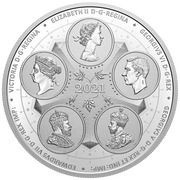 50 Dollars - Elizabeth II Coming of Age obverse image