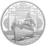 50 Dollars - Elizabeth II Coming of Age, Canada, 2021 reverse image