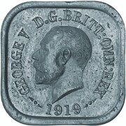 1 Penny - George V Kookaburra Pattern - Type 4a obverse image