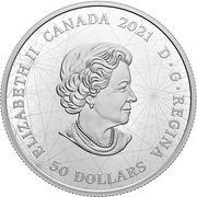 50 Dollars - Elizabeth II Champlain and the Astrolabe obverse image