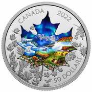 50 Dollars - Elizabeth II Canadian Collage, Canada, 2022 reverse image