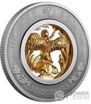 50 Dollars In the name of Elizabeth II; Allegory of Peace obverse image