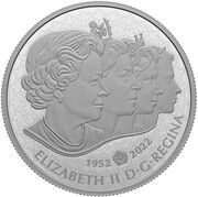 50 Dollars - Elizabeth II, Tribute obverse Queen Elizabeth II’s Reign obverse image
