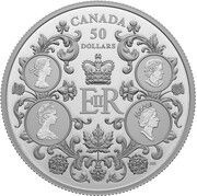 50 Dollars - Elizabeth II, Tribute obverse Queen Elizabeth II’s Reign, Canada, 2023 reverse image