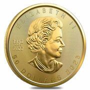 50 Dollars In the name of Elizabeth II; GML Bullion Coinage obverse image
