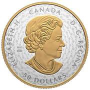 50 Dollars In the name of Elizabeth II; Peace Dollar obverse image