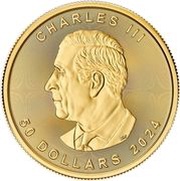 50 Dollars - Charles III obverse image