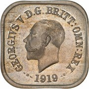 1 Penny - George V Kookaburra Pattern - Type 6 obverse image