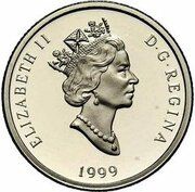 75 Dollars - Elizabeth II Muskox; platinum obverse image