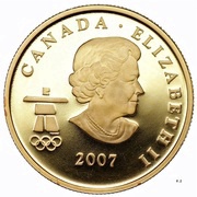 75 Dollars - Elizabeth II Olympics Athletes Pride obverse image