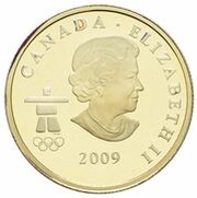 75 Dollars - Elizabeth II Wolf obverse image