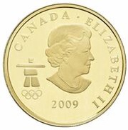75 Dollars - Elizabeth II Moose obverse image