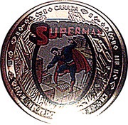 75 Dollars - Elizabeth II Superman; The Early Years, Canada, 2013 reverse image