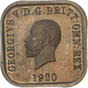 1 Penny - George V Kookaburra Pattern - Type 9 obverse image