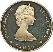 100 Dollars - Elizabeth II Bowhead Whale obverse image