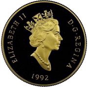 100 Dollars - Elizabeth II Montreal obverse image