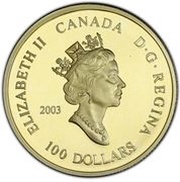 100 Dollars - Elizabeth II Marquis Wheat obverse image