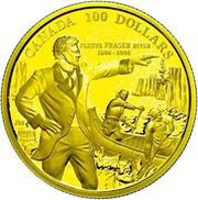100 Dollars - Elizabeth II Fraser River, Canada, 2008 reverse image