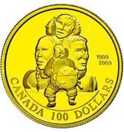 100 Dollars - Elizabeth II Nunavut, Canada, 2009 reverse image