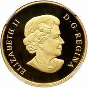 100 Dollars - Elizabeth II Canada's First Railway obverse image