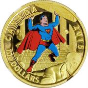 100 Dollars - Elizabeth II Superman #4 (1940), Canada, 2015 reverse image