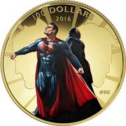 100 Dollars - Elizabeth II Dawn of Justice, Canada, 2016 reverse image