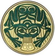 100 Dollars - Elizabeth II Frog Reveals a Gift, Canada, 2018 reverse image