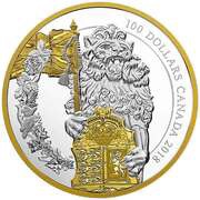 100 Dollars - Elizabeth II Keepers of Parliament: The Lion, Canada, 2018 reverse image