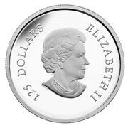 125 Dollars - Elizabeth II Canadian Horse obverse image