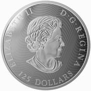 125 Dollars - Elizabeth II Grey Fox obverse image