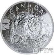 125 Dollars - Elizabeth II Grizzly Bear, Canada, 2019 reverse image