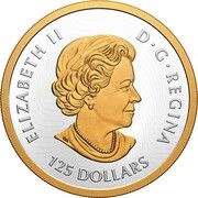 125 Dollars - Elizabeth II UNESCO obverse image