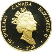 150 Dollars - Elizabeth II Year of the Dragon obverse image