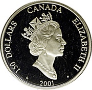 150 Dollars - Elizabeth II Year of the Snake obverse image