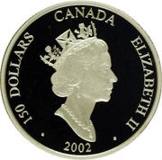 150 Dollars - Elizabeth II Year of the Horse obverse image