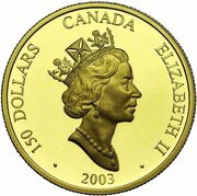 150 Dollars Year of the sheep obverse image