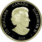 150 Dollars - Elizabeth II Year of the Rooster obverse image