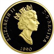 200 Dollars - Elizabeth II Canadian Flag's Silver Jubilee obverse image